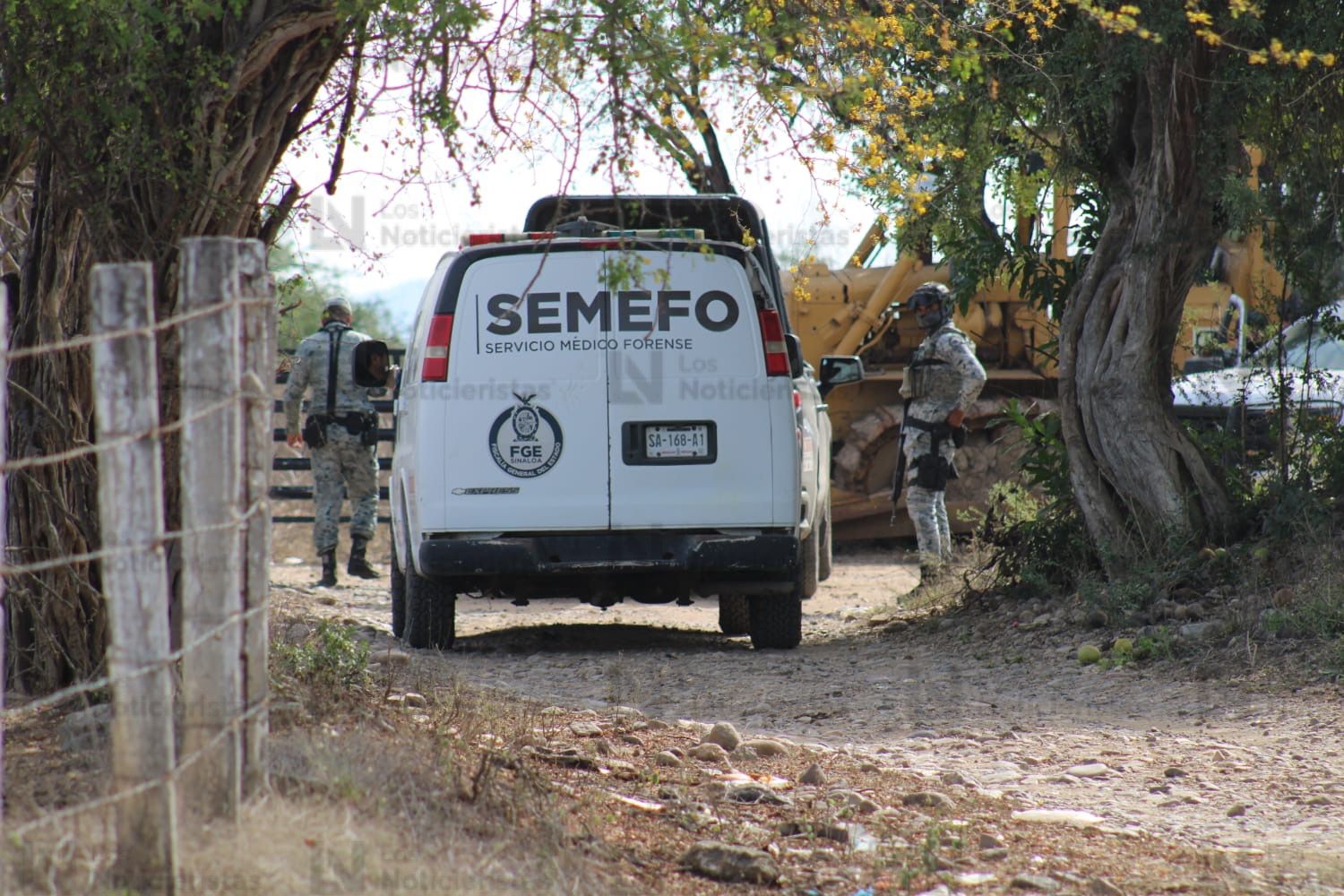 Llega Semefo a fosa clandestina de El Verde, Concordia