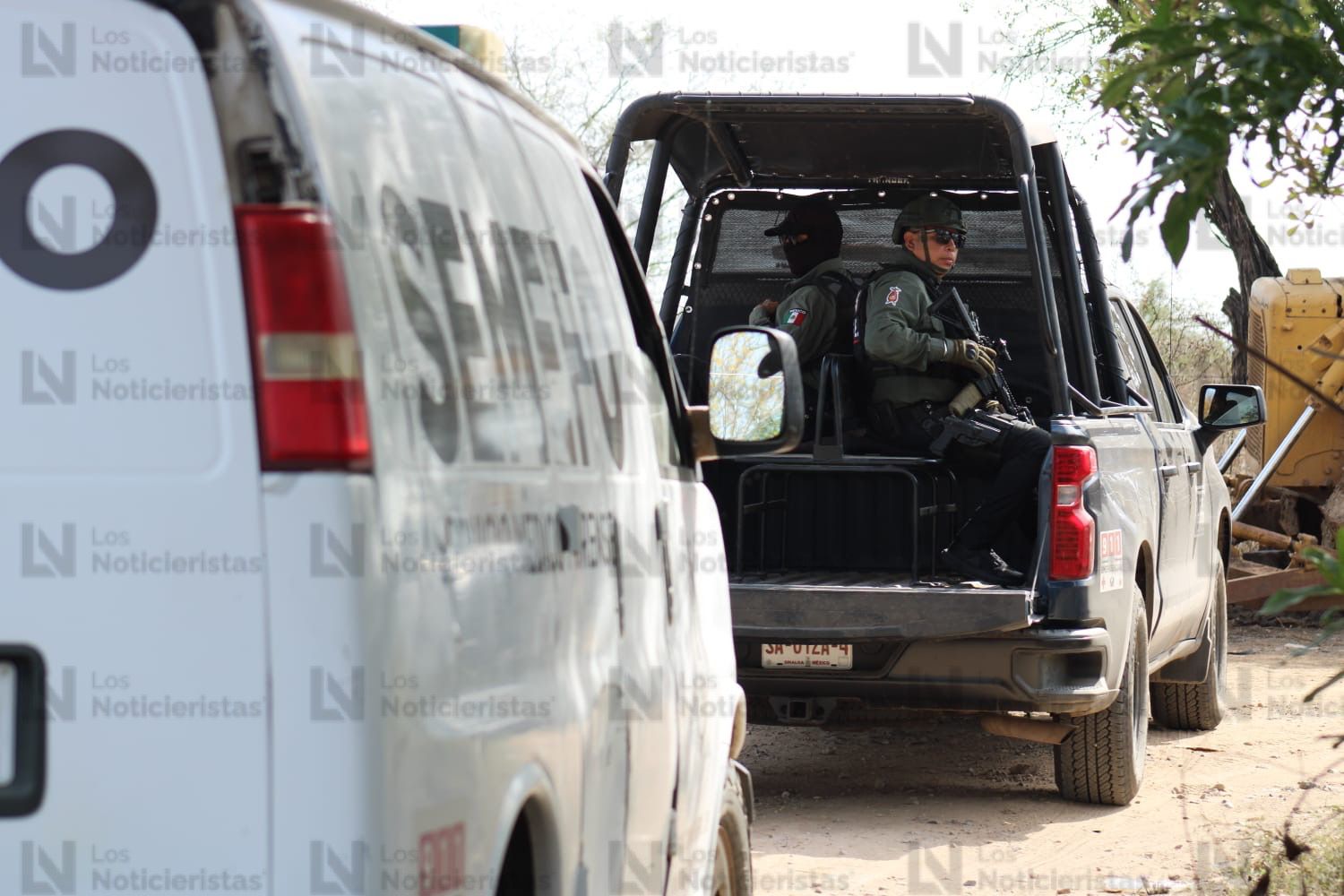 Llega Semefo a fosa clandestina de El Verde, Concordia