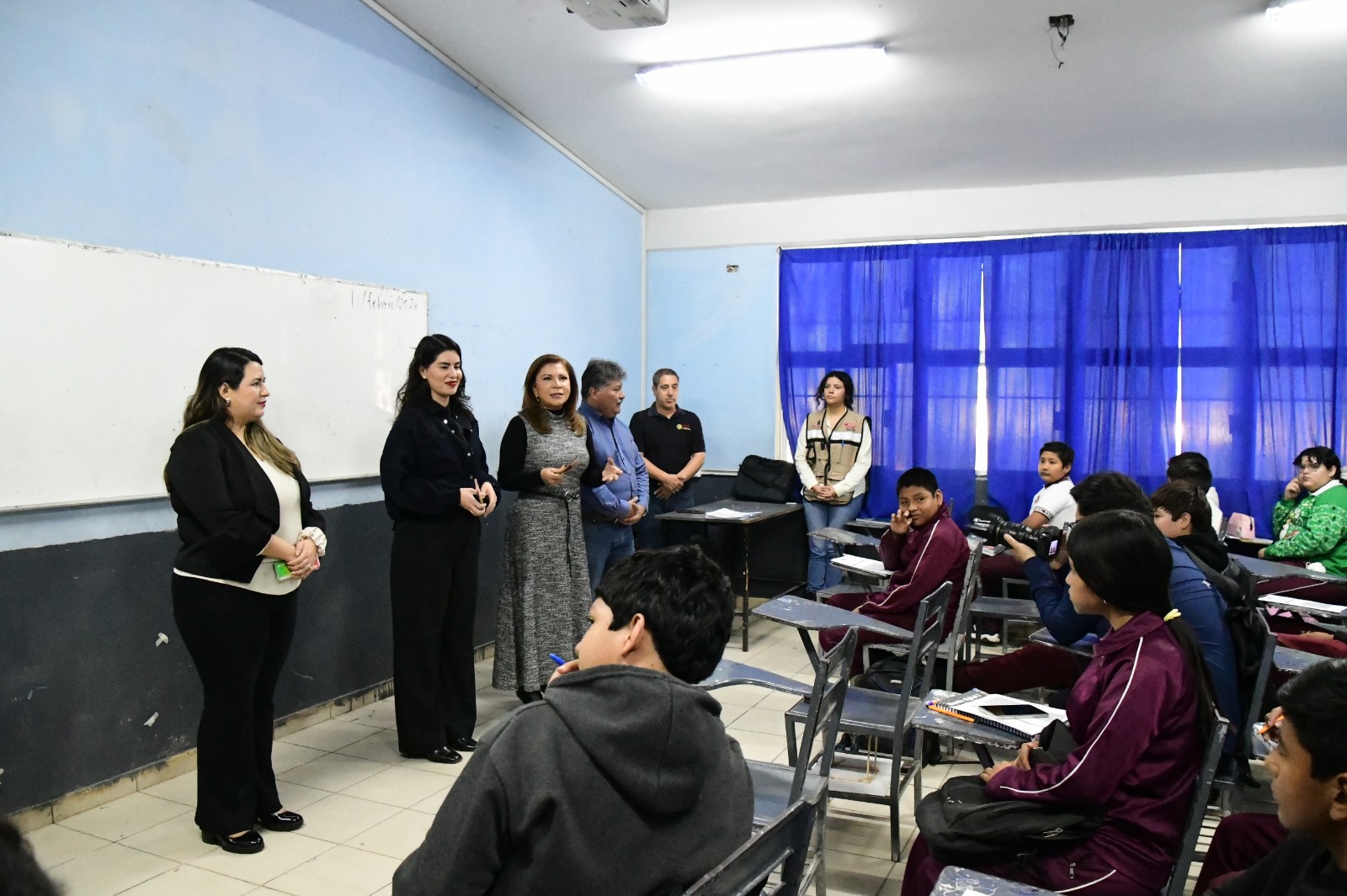 Jornada de Estrategia Integral de Acompañamiento en escuelas de Villa Juárez, Navolato
