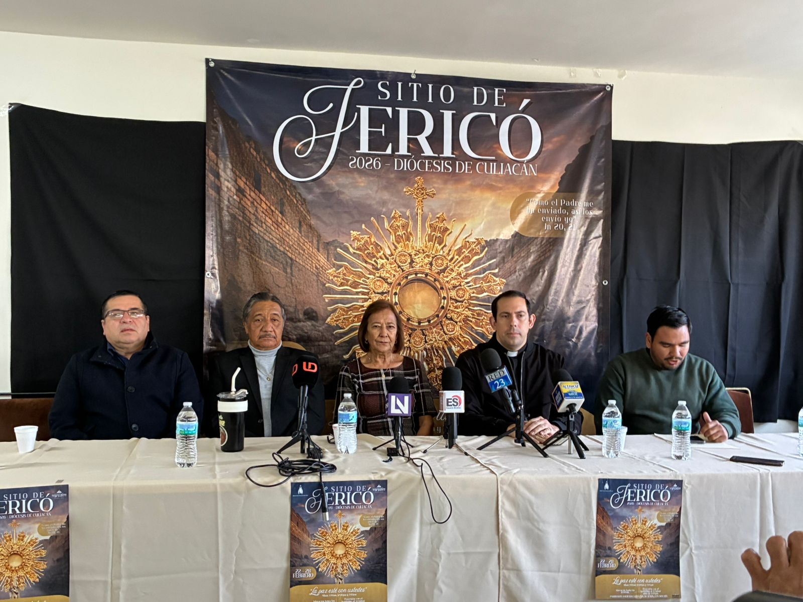 Invita iglesia católica al Sitio de Jericó 2026