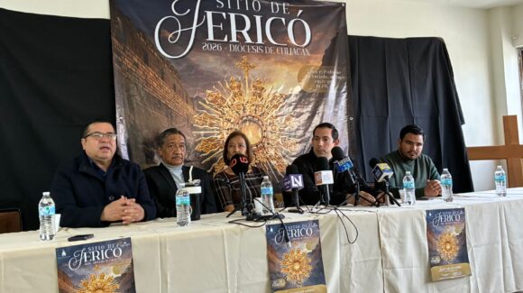 Invita iglesia católica al Sitio de Jericó 2026: siete días de oración por la paz en Los Mochis