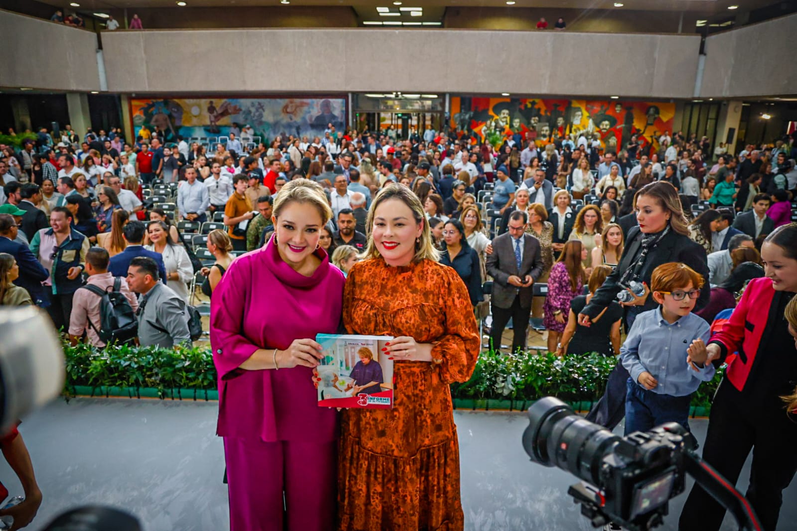 Tercer informe de actividades de DIF Sinaloa