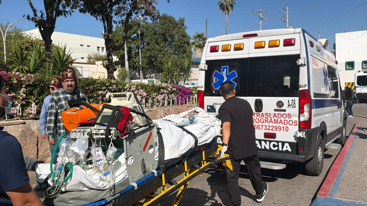 Trasladan a Jesús Fernando, víctima de explosión en Guamúchil, a hospital de Estados Unidos