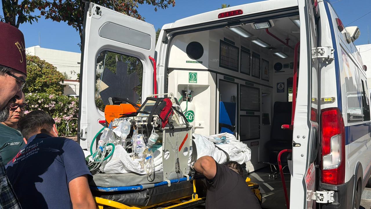 Trasladan a Jesús Fernando, víctima de explosión en Guamúchil, a hospital de Estados Unidos
