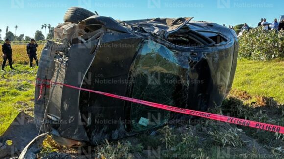 Tres personas pierden la vida, entre ellas un niño, en aparatoso accidente en El Tule, Ahome, Sinaloa