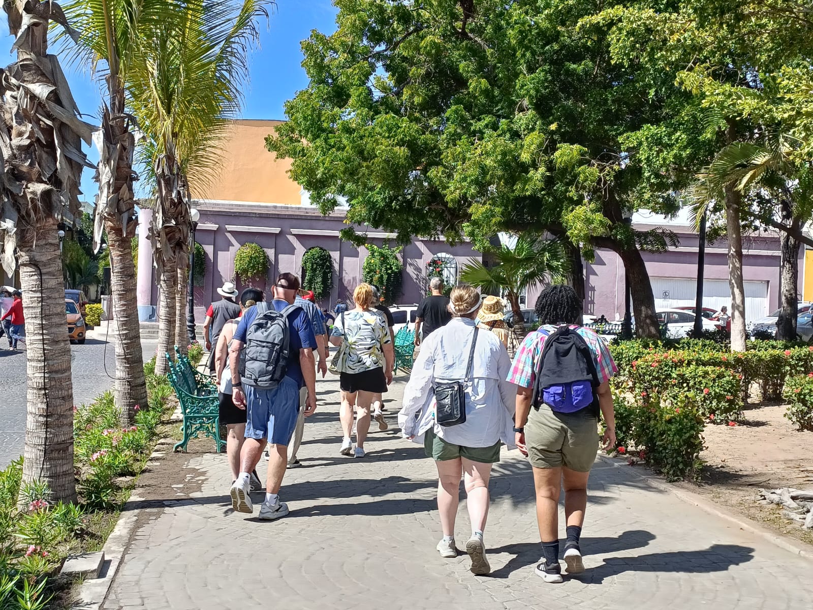 turistas cruceros Mazatlán