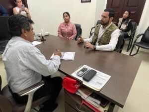 Enrique Parra y Ulises Peña en Mocorito dan cuenta de los beneficiados de los Programas del Bienestar