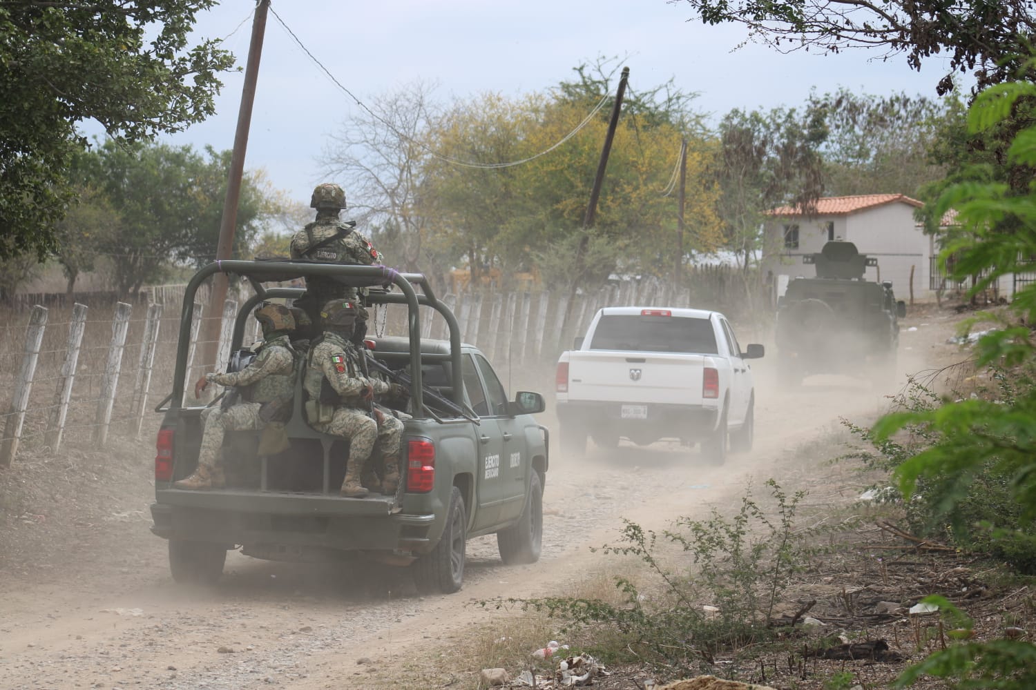 Unidad del Ejercito Mexicano en El Verde, Concordia, Sinaloa