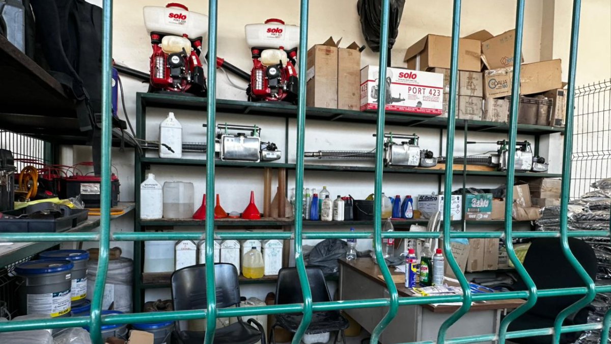 vectores de mazatlan se declaran en brazos caidos por falta de equipo almacen