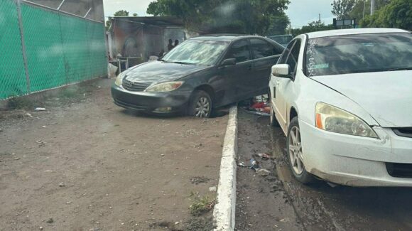 Detectan 26 hundimientos en el Centro; hoy cierran toda la cuadra del socavón de la Juan Carrasco, en Guasave, Sinaloa