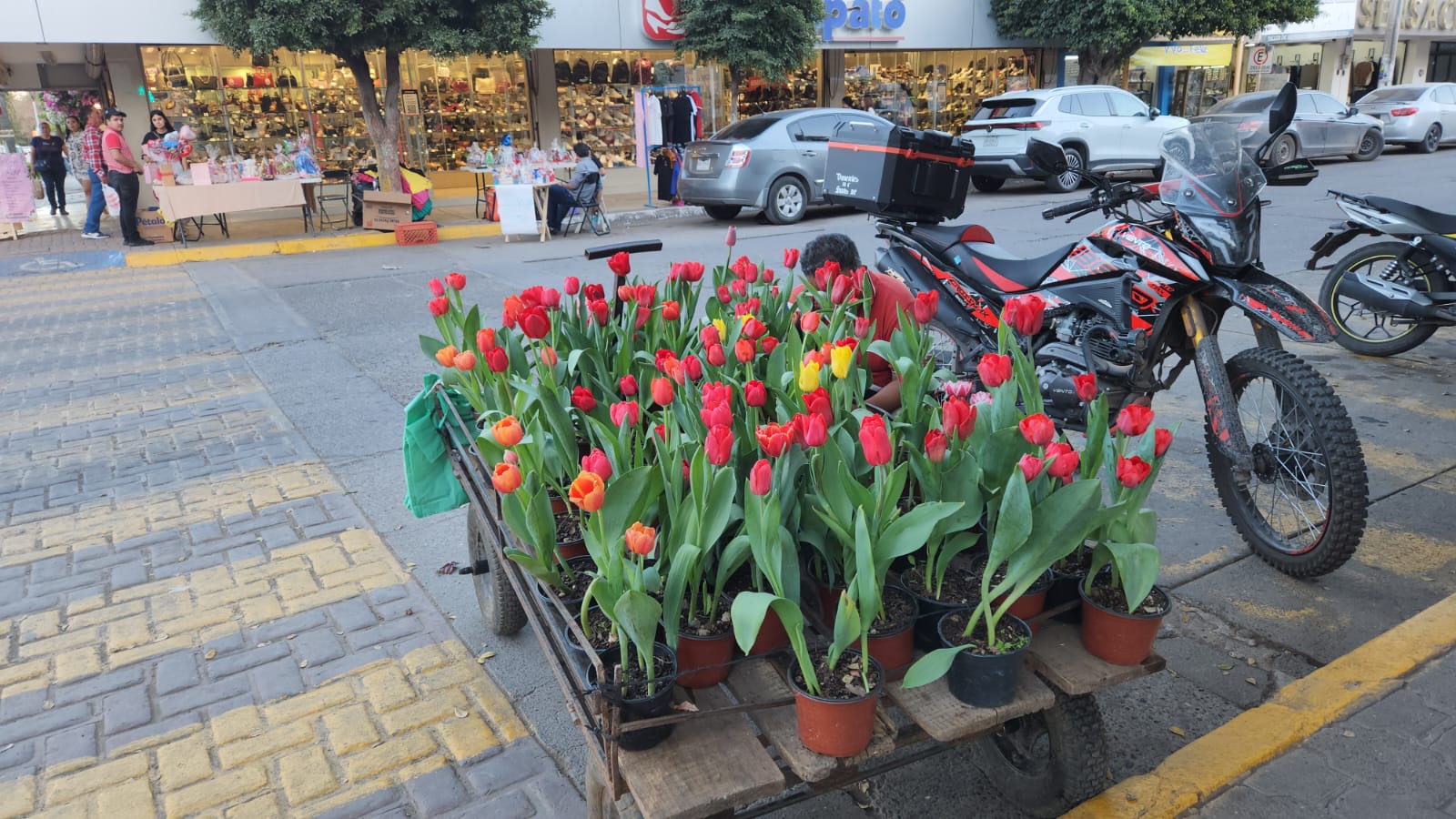 Ventas por el Día de San Valentín en Guasave, Sinaloa