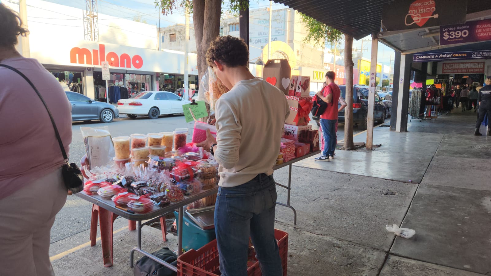 Ventas por el Día de San Valentín en Guasave, Sinaloa
