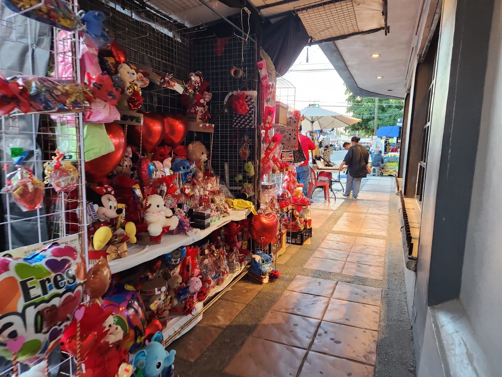 Ventas por el Día de San Valentín en Guasave, Sinaloa