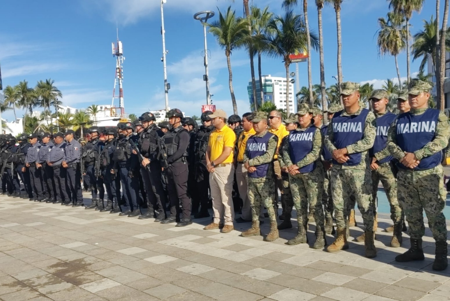 Refuerza Marina la proximidad social y seguridad durante el Carnaval Mazatlán