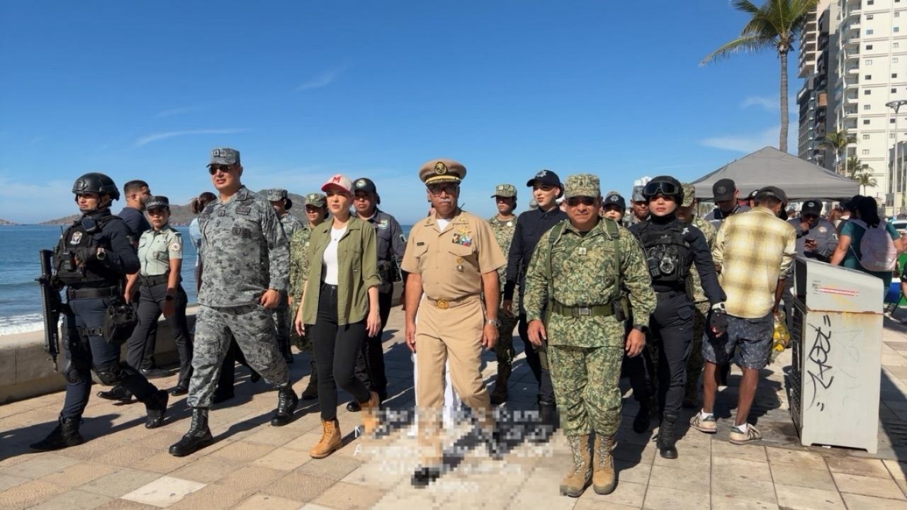 Refuerza Marina la proximidad social y seguridad durante el Carnaval Mazatlán