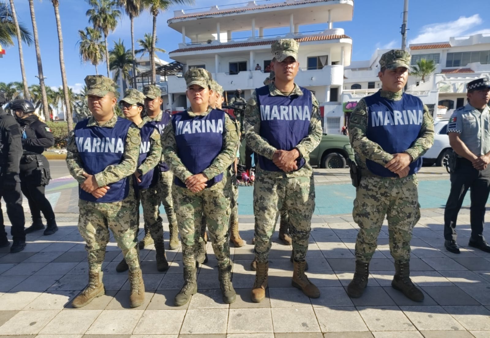 Refuerza Marina la proximidad social y seguridad durante el Carnaval Mazatlán