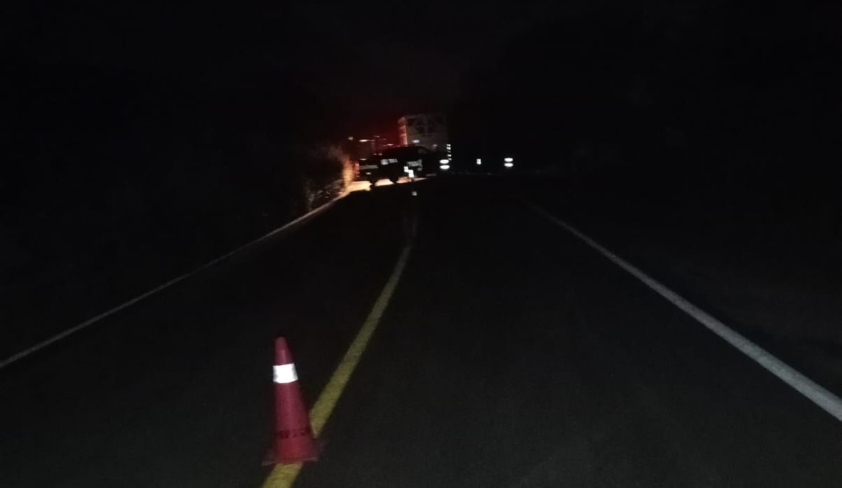 Volcadura de tráiler en la carretera Pericos-Badiraguato