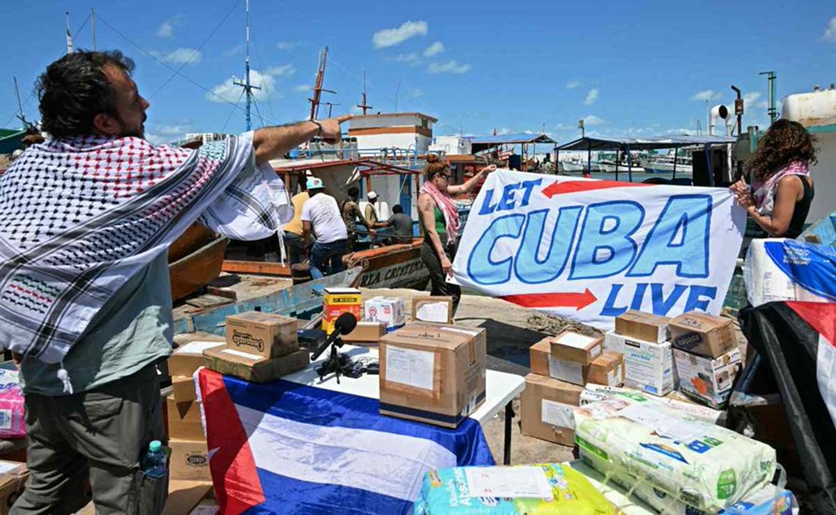 Caravana internacional llevara 30 toneladas de ayuda humanitaria a Cuba