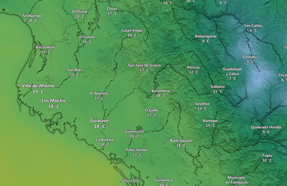 aumentan las temperaturas en el noroeste