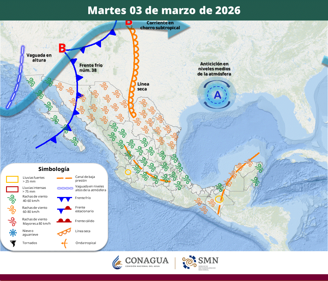 Clima en Sinaloa y México