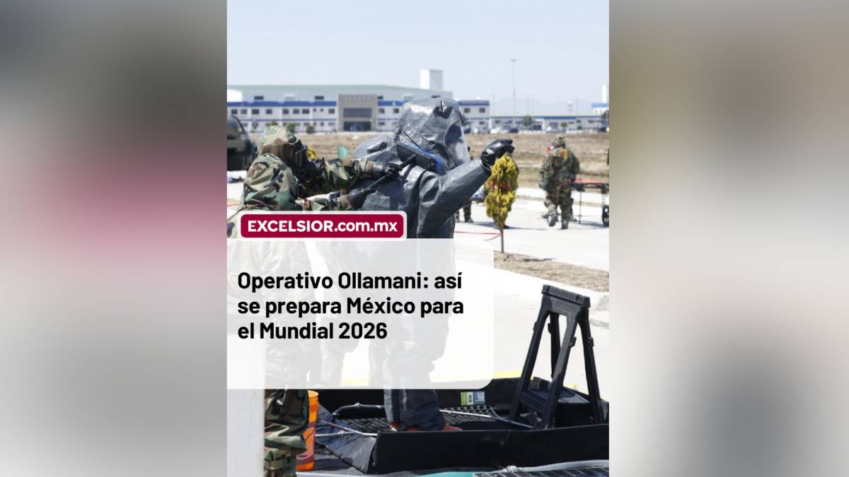 Ejército y Guardia Nacional ejecutan simulacros de seguridad para el Mundial 2026