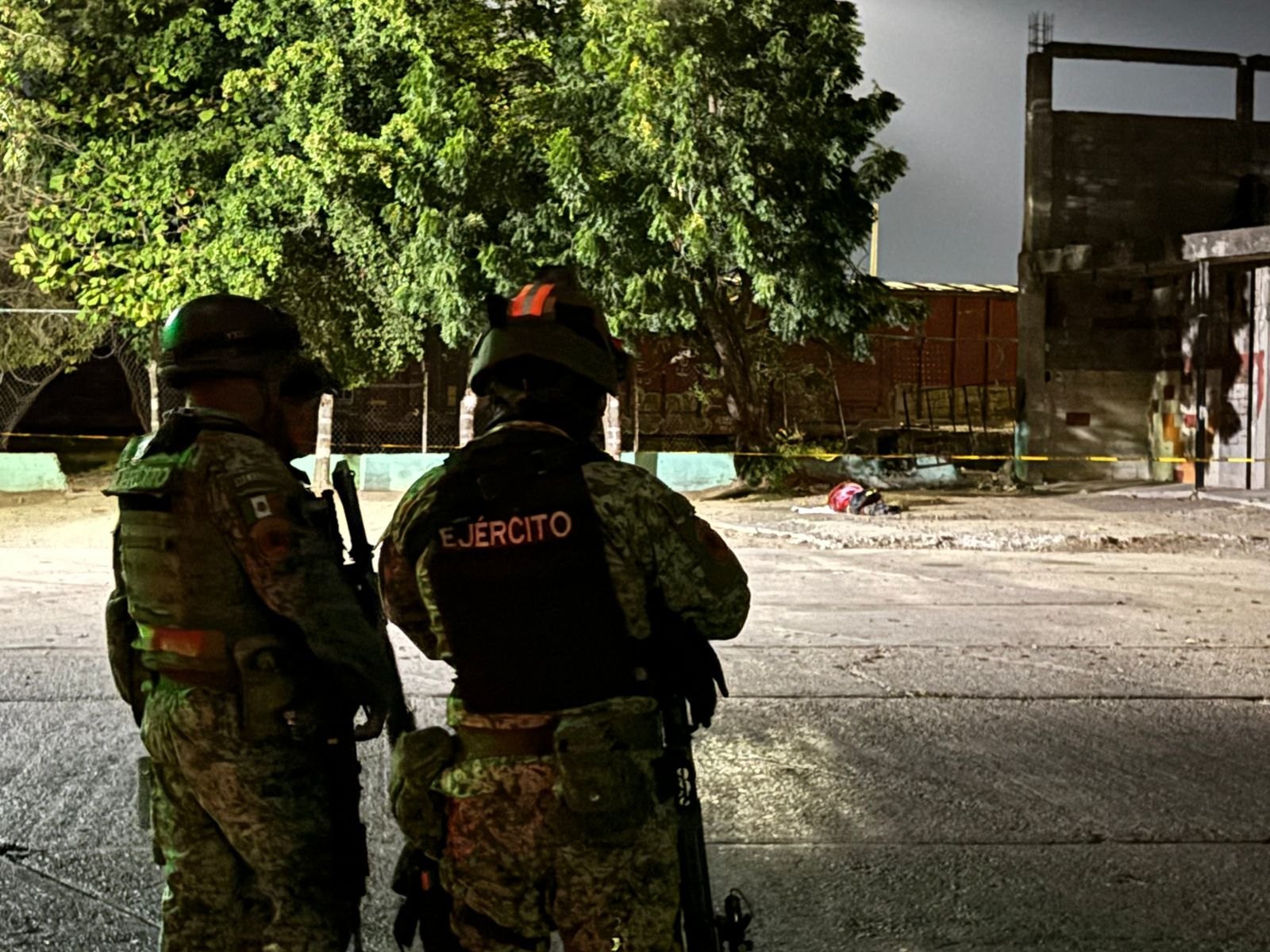 El cuerpo fue localizado frente a la capilla de Malverde