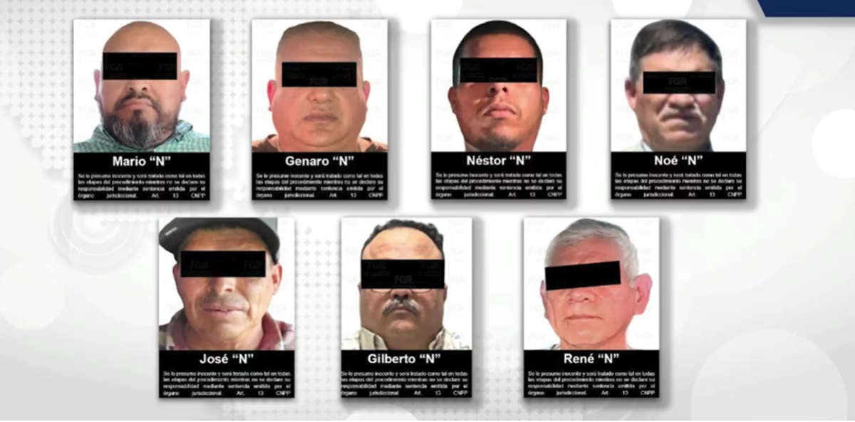 FGR confirma siete detenidos buscados por Estados Unidos