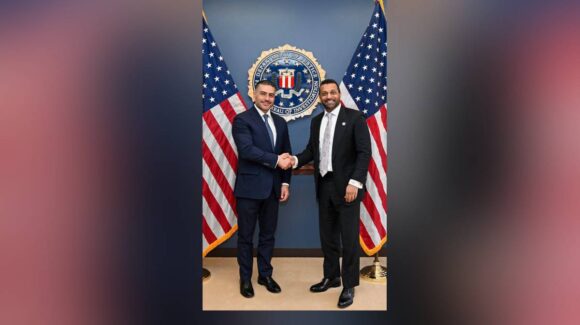 Se reúne Omar García Harfuch con el director del FBI, Kash Patel, en Estados Unidos