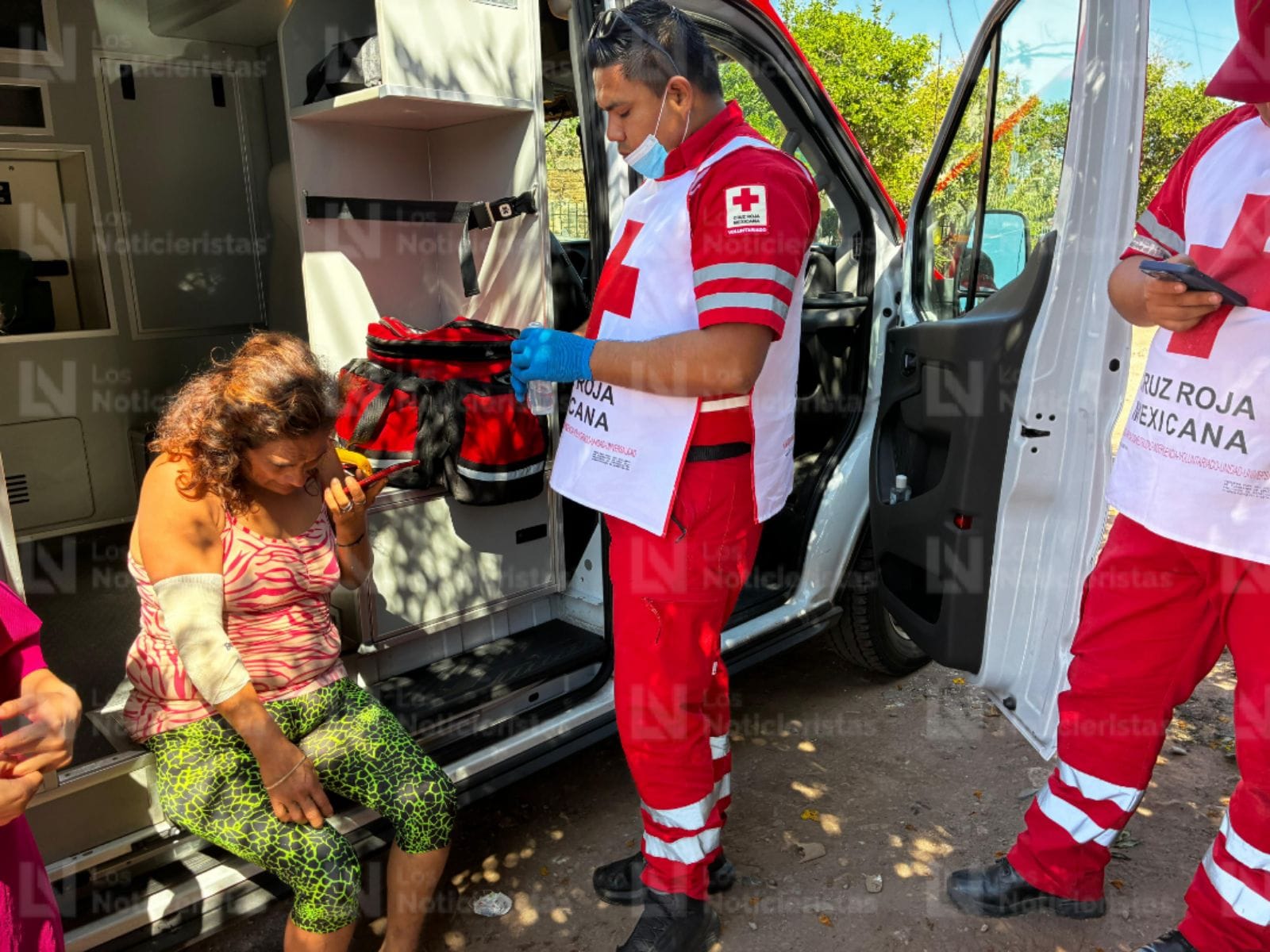 Las autoridades lograron intervenir a tiempo para evitar mayores desgracias