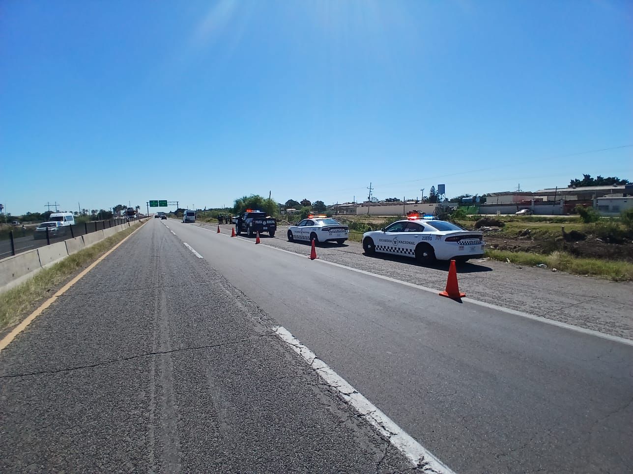 Por fortuna el accidente no pasó a mayores