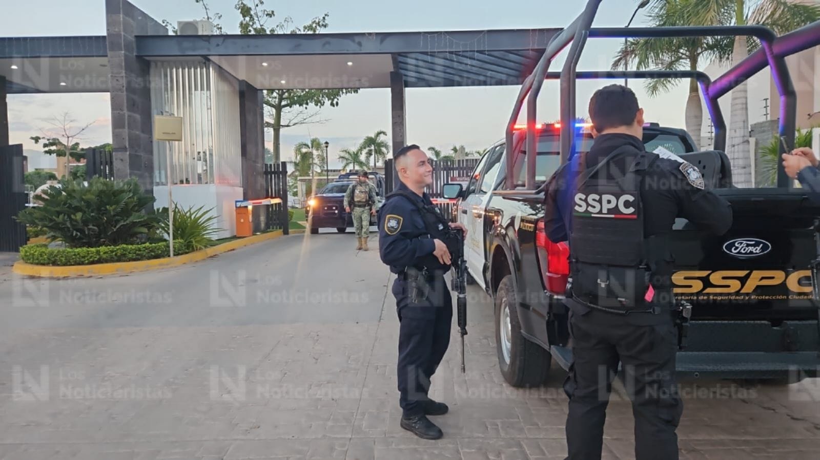 el ataque a la vivienda de portalegre culiacan movilizo a las diversas corporaciones policiacas