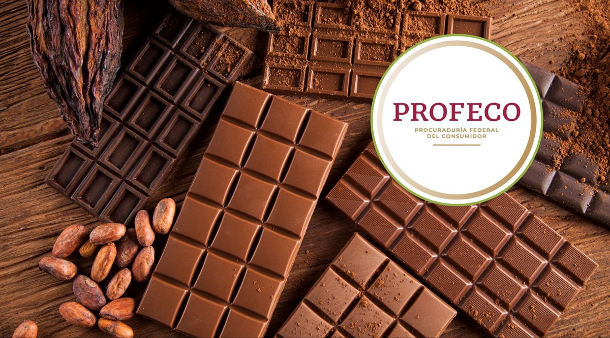 Profeco revela barras de chocolate con más y menos azúcar