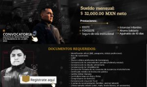 Sueldo y documentos requeridos para agentes de investigación de la SSPC