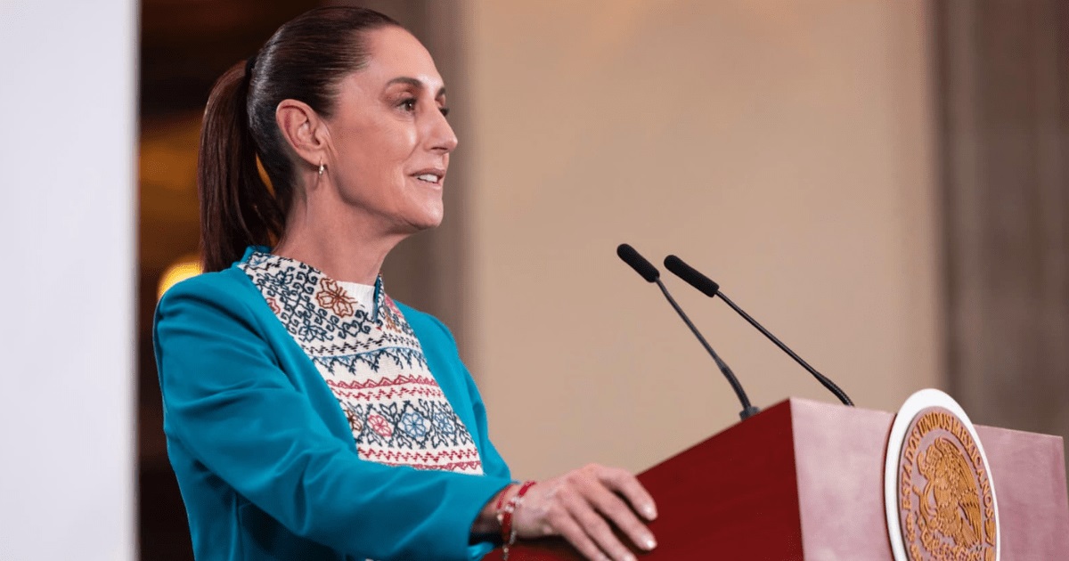 Sheinbaum confirma retraso del tren al AIFA