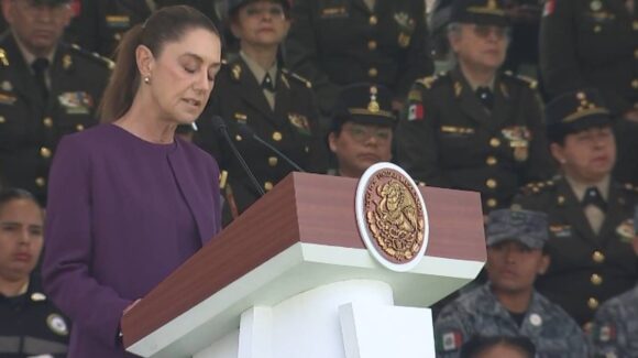 Sheinbaum reconoce a mujeres de las Fuerzas Armadas en el Día Internacional de la Mujer
