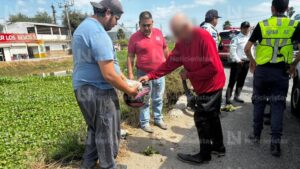 abuelito cae dentro del canal libramiento oriente en ahome sinaloa lugar