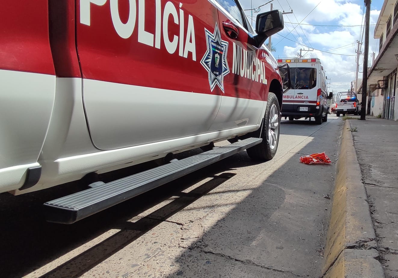 Accidente en la Anáhuac de Los Mochis