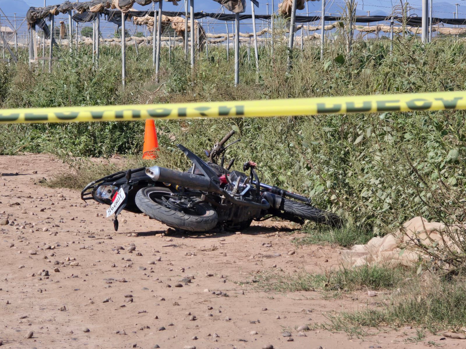 Joven muere en accidente de moto en Navolato, Sinaloa