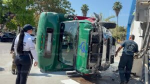 Accidente en la Anáhuac de Los Mochis