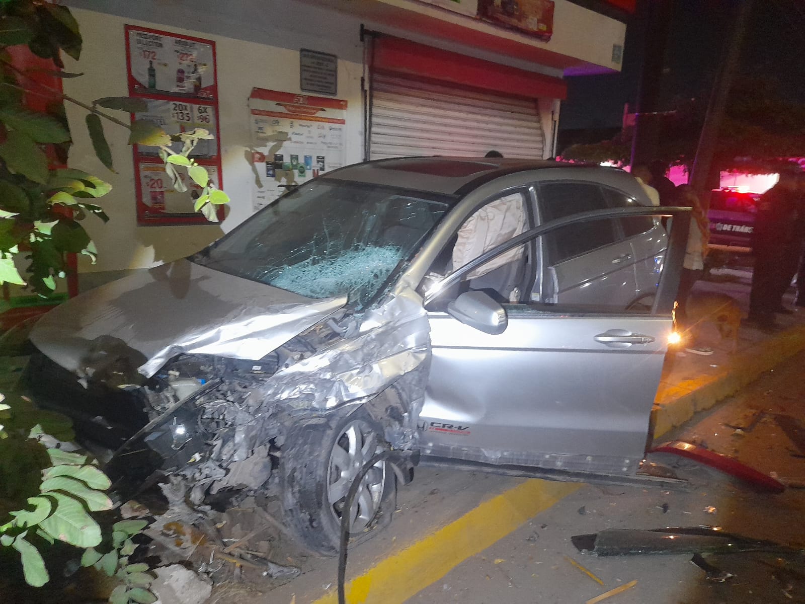 Accidente en la Tabachines 1 en Los Mochis