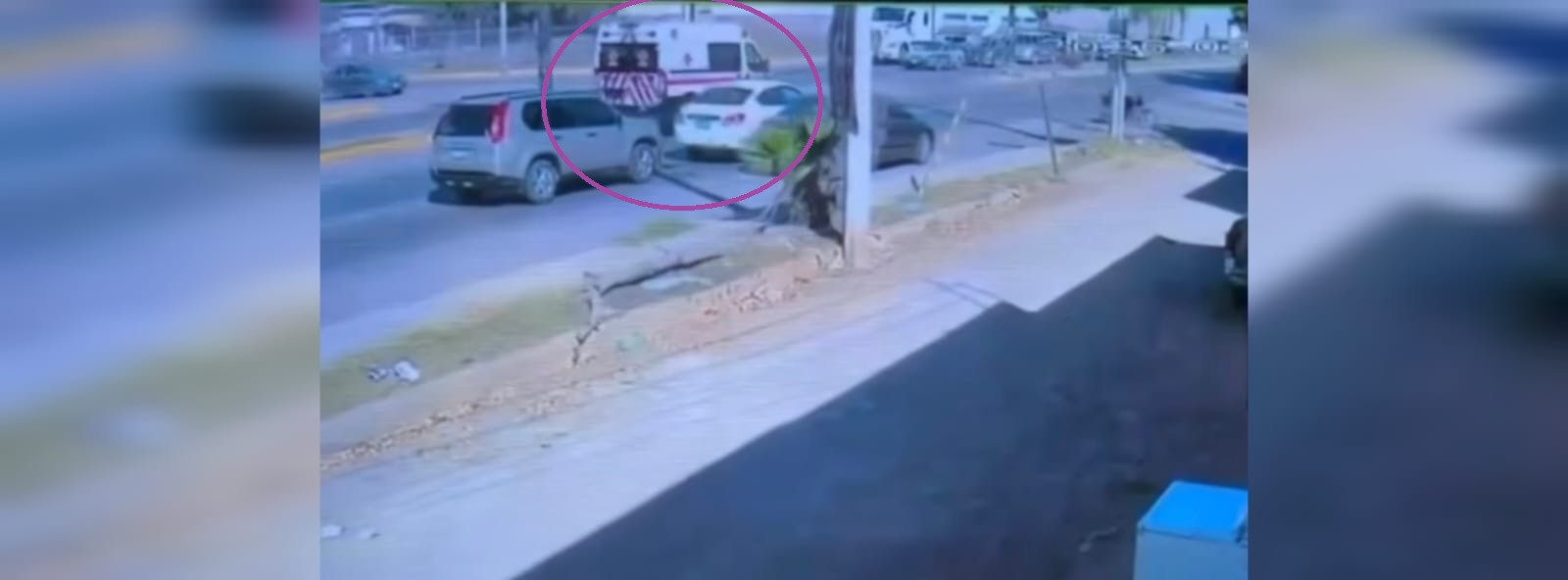 Choque contra ambulancia donde murió un motociclista en Guasave