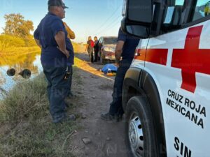 Hombre pierde la vida tras caer a un canal en el Libramiento de Los Mochis