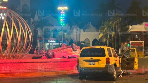 Identifican a hombre fallecido en choque de la Zona Dorada en Mazatlán, Sinaloa, este domingo 08 de marzo