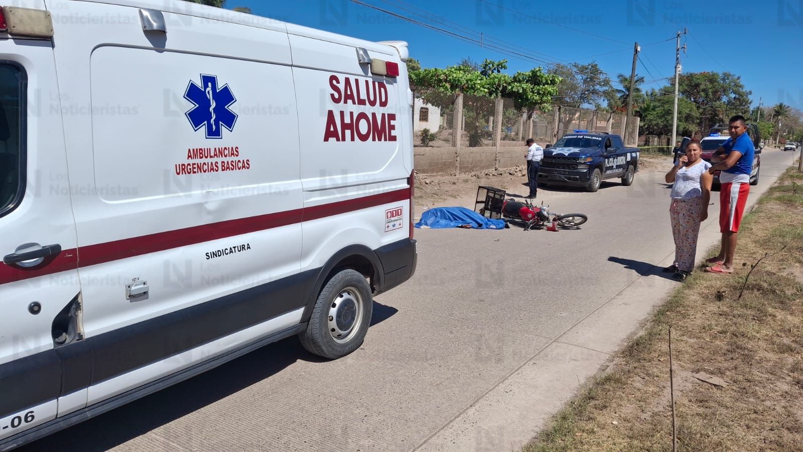 Joven muere tras accidente en la Higuera de Zaragoza, Ahome