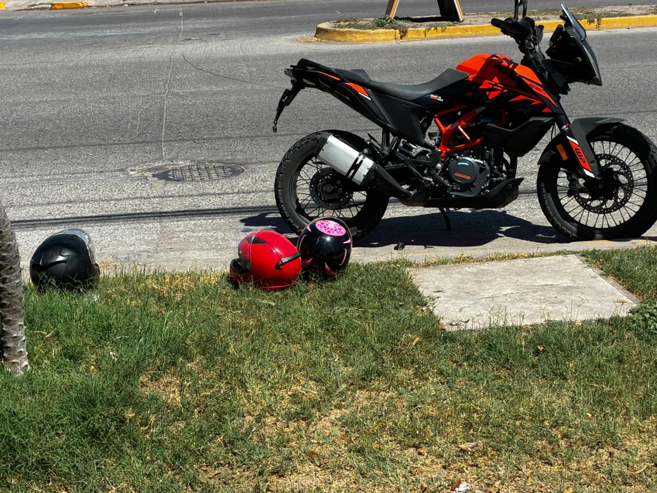 Accidente motos en Los Mochis