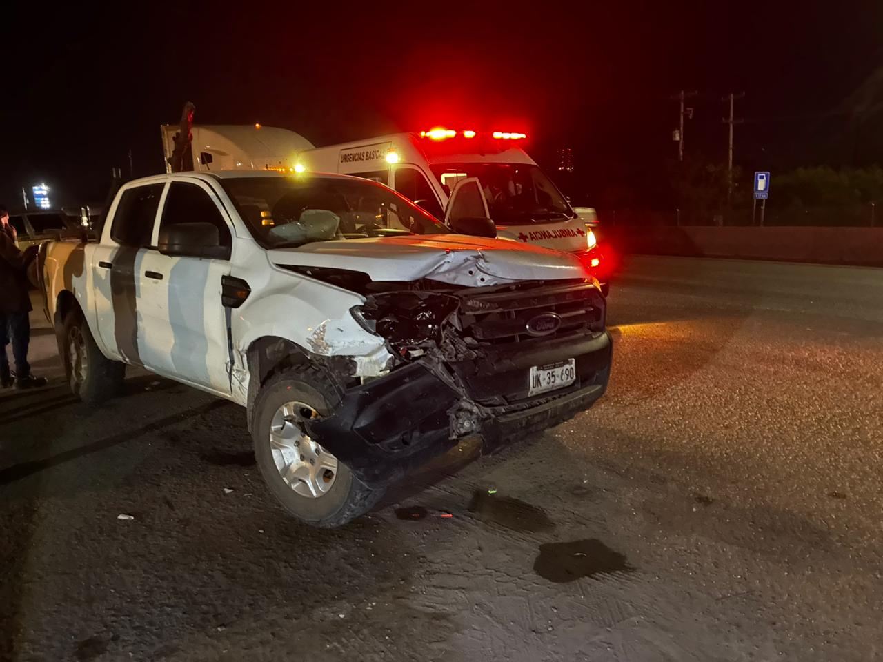 Accidenten en la México 15, en Los Mochis, Sinaloa