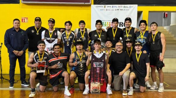 Las Águilas UAS se coronan en la Liga Municipal de Basquetbol Primera Fuerza en Culiacán