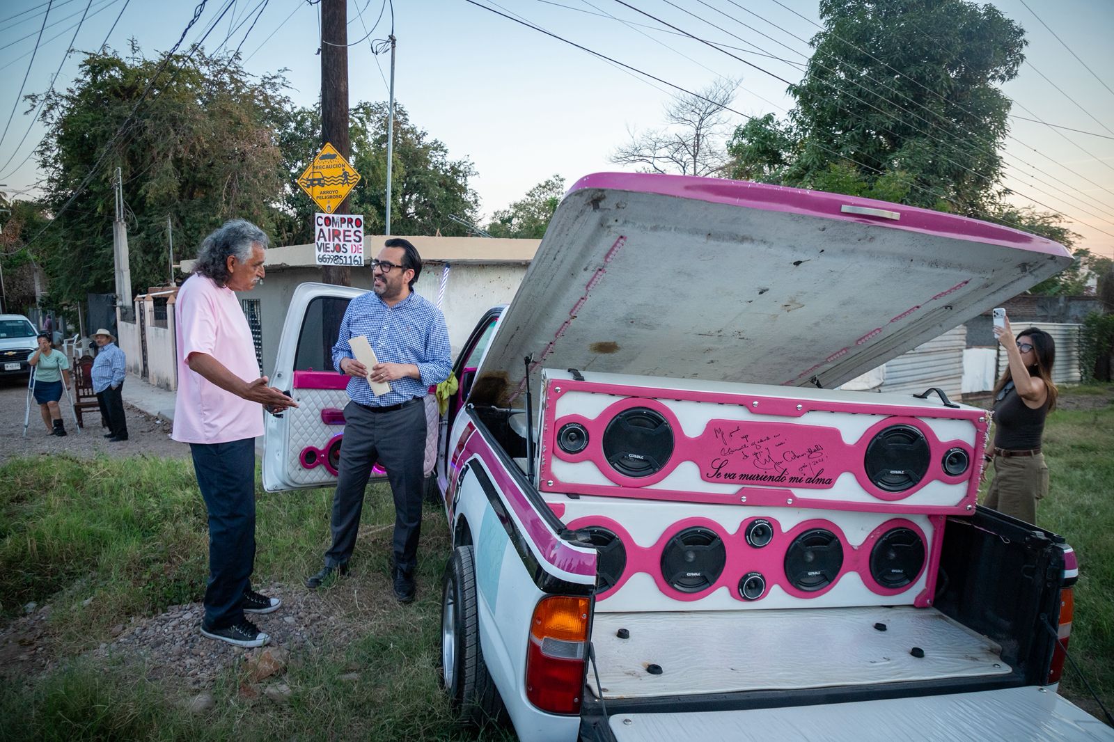 Alcalde de Culiacán conversa con "El Guapo" Rosas