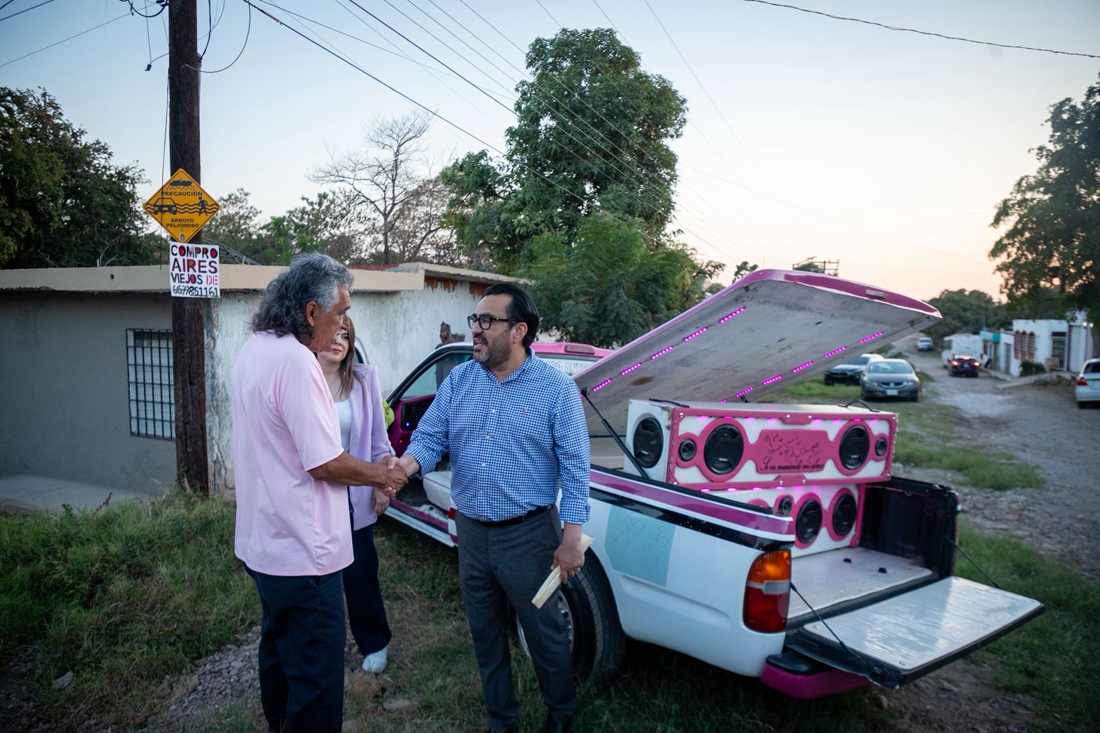 Alcalde de Culiacán conversa con "El Guapo" Rosas
