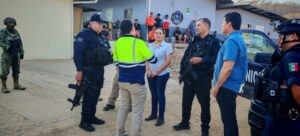 Acude alcaldesa de El Rosario a mina Santa Fe